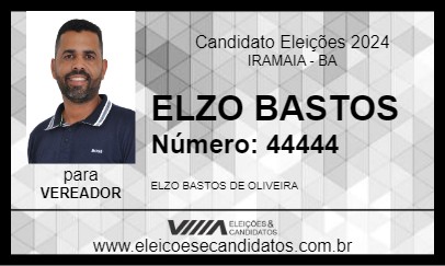 Candidato ELZO BASTOS 2024 - IRAMAIA - Eleições