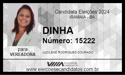 Candidato DINHA 2024 - IRAMAIA - Eleições