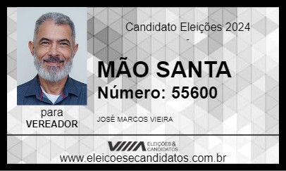 Candidato MÃO SANTA 2024 - TEIXEIRA DE FREITAS - Eleições