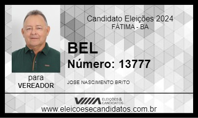 Candidato BEL 2024 - FÁTIMA - Eleições