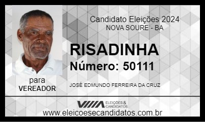 Candidato RISADINHA 2024 - NOVA SOURE - Eleições