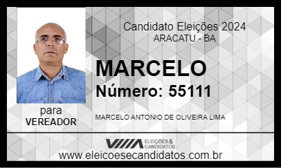 Candidato MARCELO 2024 - ARACATU - Eleições