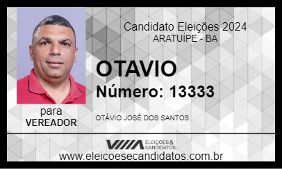 Candidato OTAVIO 2024 - ARATUÍPE - Eleições