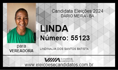 Candidato LINDA 2024 - DÁRIO MEIRA - Eleições