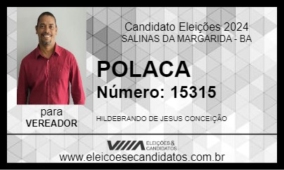 Candidato POLACA 2024 - SALINAS DA MARGARIDA - Eleições