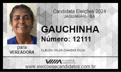 Candidato GAUCHINHA 2024 - JAGUARARI - Eleições