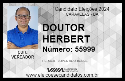 Candidato DOUTOR HERBERT 2024 - CARAVELAS - Eleições