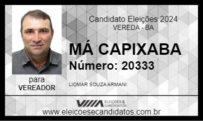 Candidato MÁ CAPIXABA 2024 - VEREDA - Eleições