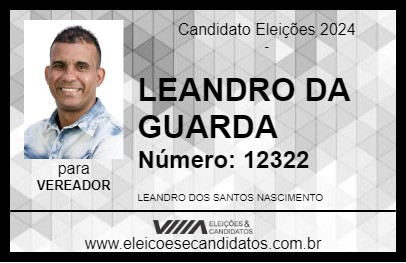 Candidato LEANDRO DA GUARDA 2024 - PORTO SEGURO - Eleições