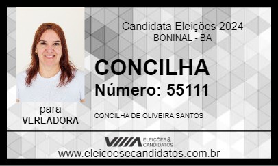 Candidato CONCILHA 2024 - BONINAL - Eleições