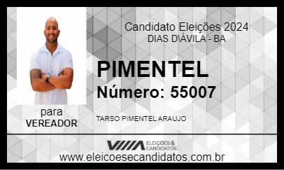 Candidato PIMENTEL 2024 - DIAS D\ÁVILA - Eleições