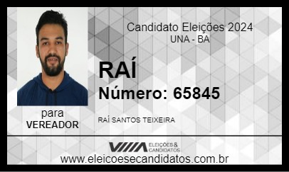 Candidato RAÍ 2024 - UNA - Eleições