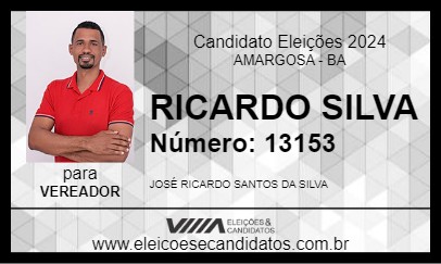 Candidato RICARDO SILVA 2024 - AMARGOSA - Eleições