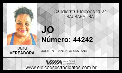 Candidato JO 2024 - SAUBARA - Eleições