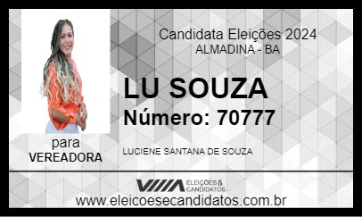 Candidato LU SOUZA 2024 - ALMADINA - Eleições