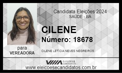 Candidato CILENE 2024 - SAÚDE - Eleições