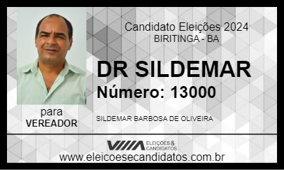 Candidato DR SIDELMAR 2024 - BIRITINGA - Eleições