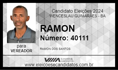 Candidato RAMON 2024 - WENCESLAU GUIMARÃES - Eleições