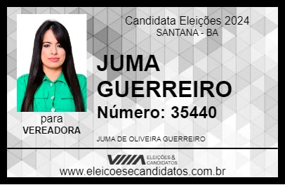 Candidato JUMA GUERREIRO 2024 - SANTANA - Eleições