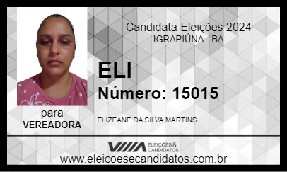 Candidato ELI 2024 - IGRAPIÚNA - Eleições