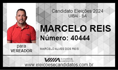 Candidato MARCELO REIS 2024 - UIBAÍ - Eleições