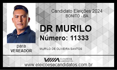 Candidato DR MURILO 2024 - BONITO - Eleições