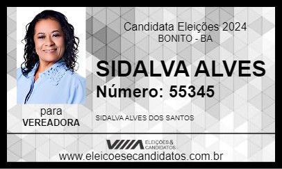 Candidato SIDALVA ALVES 2024 - BONITO - Eleições