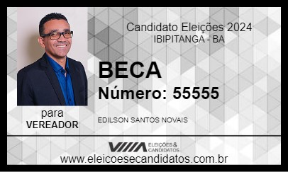 Candidato BECA 2024 - IBIPITANGA - Eleições