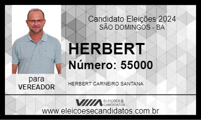 Candidato HERBERT 2024 - SÃO DOMINGOS - Eleições