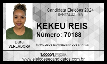 Candidato KEKEU REIS 2024 - SANTALUZ - Eleições