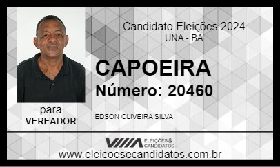 Candidato CAPOEIRA 2024 - UNA - Eleições