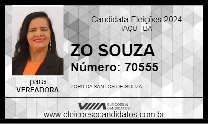 Candidato ZO SOUZA 2024 - IAÇU - Eleições