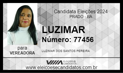 Candidato LUZIMAR 2024 - PRADO - Eleições