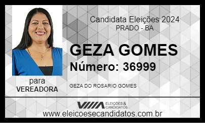 Candidato GEZA GOMES 2024 - PRADO - Eleições