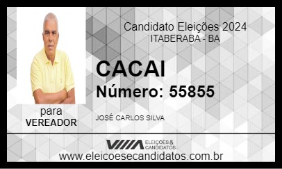 Candidato CACAI 2024 - ITABERABA - Eleições