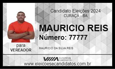 Candidato MAURICIO REIS 2024 - CURAÇÁ - Eleições