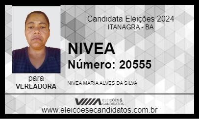 Candidato NIVEA  2024 - ITANAGRA - Eleições