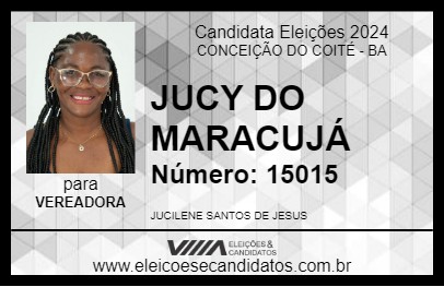 Candidato JUCY DO MARACUJÁ 2024 - CONCEIÇÃO DO COITÉ - Eleições