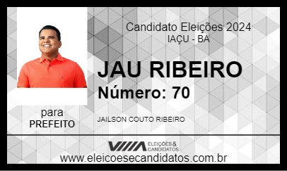 Candidato JAU RIBEIRO 2024 - IAÇU - Eleições