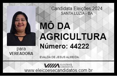 Candidato MÔ DA AGRICULTURA 2024 - SANTA LUZIA - Eleições