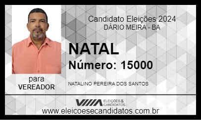 Candidato NATAL 2024 - DÁRIO MEIRA - Eleições