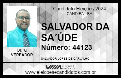 Candidato SALVADOR DA SAÚDE 2024 - CANDIBA - Eleições