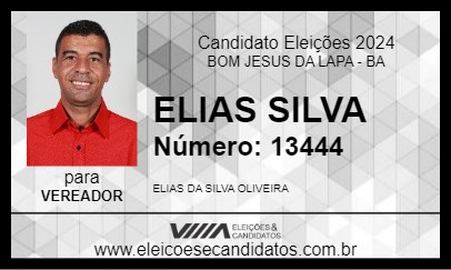 Candidato ELIAS SILVA 2024 - BOM JESUS DA LAPA - Eleições