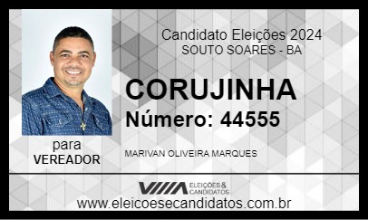 Candidato CORUJINHA 2024 - SOUTO SOARES - Eleições