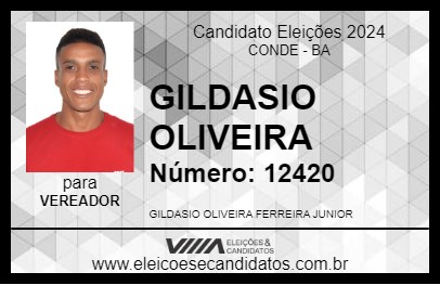 Candidato ABRAÃO 2024 - CONDE - Eleições