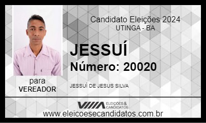 Candidato JESSUÍ 2024 - UTINGA - Eleições