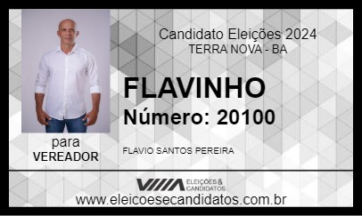 Candidato FLAVINHO  2024 - TERRA NOVA - Eleições