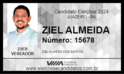 Candidato ZIEL ALMEIDA 2024 - JUAZEIRO - Eleições