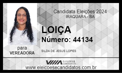 Candidato LOIÇA 2024 - IRAQUARA - Eleições