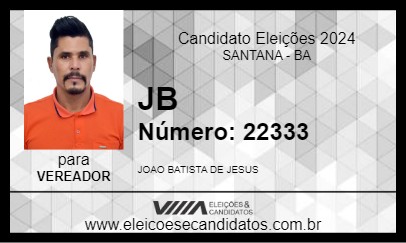 Candidato JB 2024 - SANTANA - Eleições